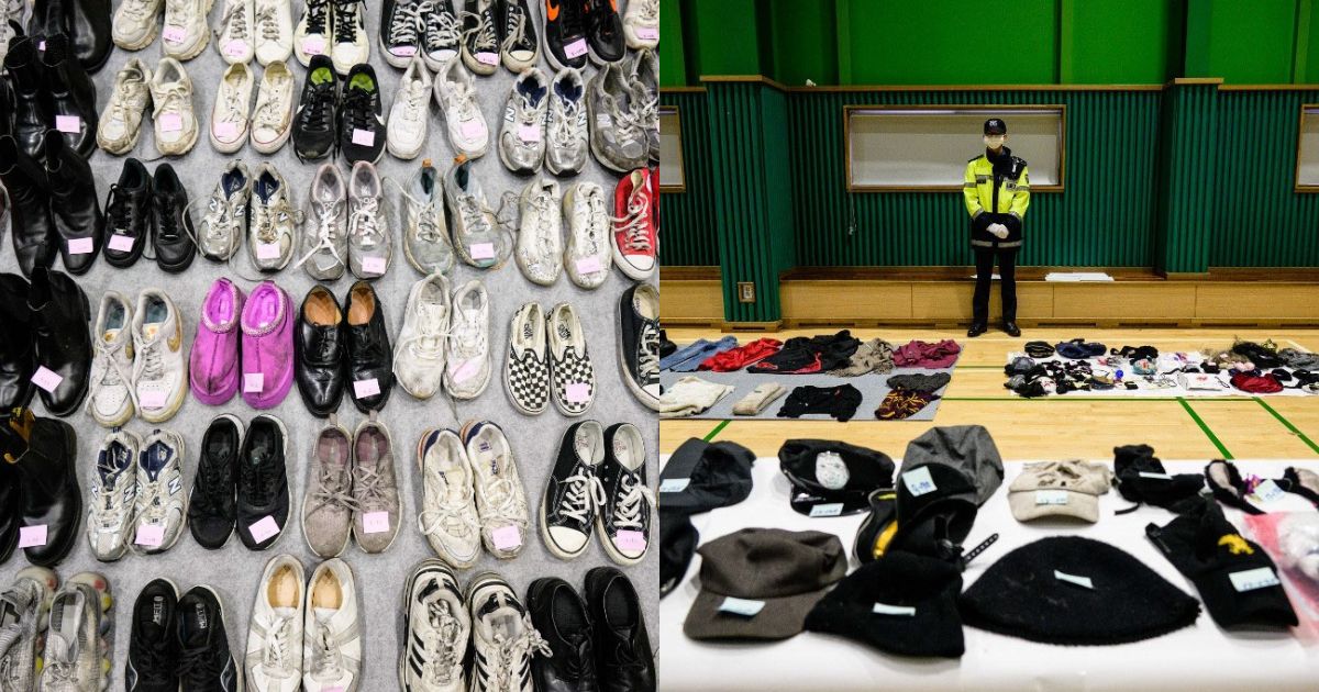 The things they lost Personal items catalogue Seoul crowd crush horror